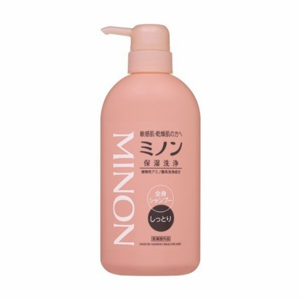 MINON  WHOLE BODY SHAMPOO MOIST TYPE  450 ML