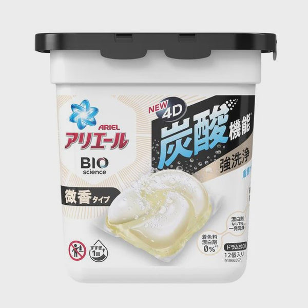 P&G ARIEL GEL BALL 4D MILD FRAGRANCE BODY 12PCS