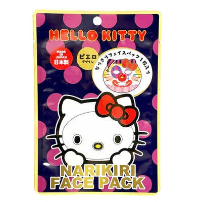 SANRIO HELLO KITTY NARIKIRI FACE PACK PIERROT