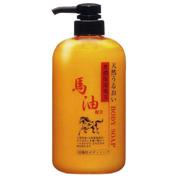 KUMANO HORSE OIL BODY SOAP 600ML