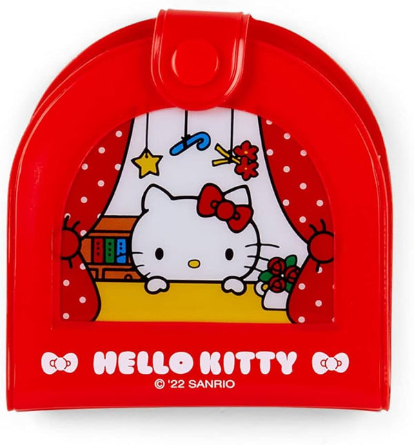 SANRIO HELLO KITTY FACE MIRROR & COMB SET WITH CASE
