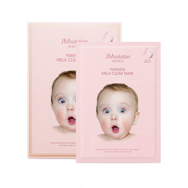 JM SOLUTION MAMA PURENESS MELA CLEAR MASK SET PLUS 10PCS