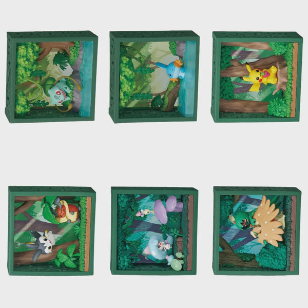 RE-MENT POKEMON FRAME - DEEP WOODS