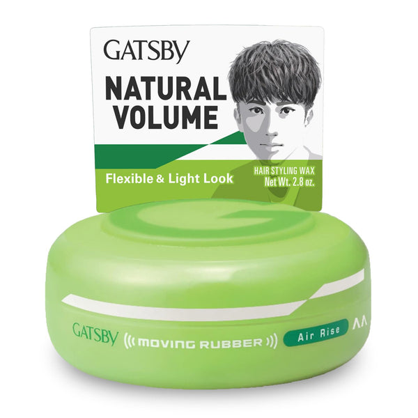 GATSBY MOVING RUBBER AIR RISE 80G