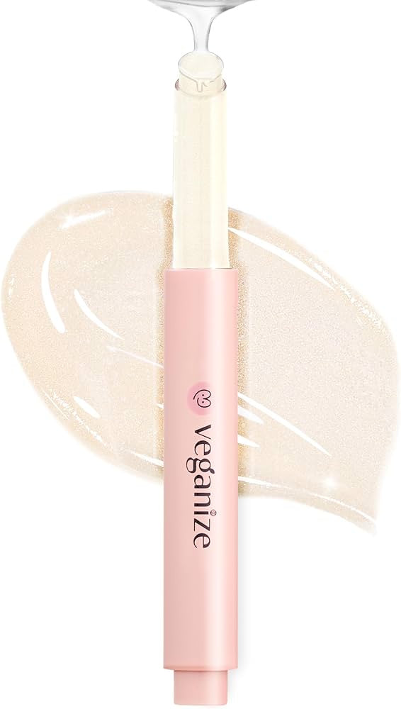 VEGANIZE COLLAGEN LIP GLASS BALM - 10 CHAMPAGNE GOLD