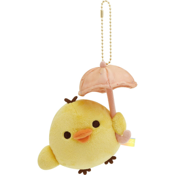San-X Hanging Plush - Kiiroitori : Rainy Day to Sunny Umbrella