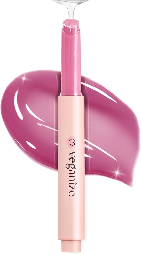 VEGANIZE COLLAGEN LIP GLASS BALM - 07 PALE PETAL