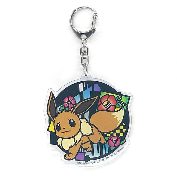 POKEMON:KIRIE SERIES ACRYLIC KEYCHAIN EEVEE