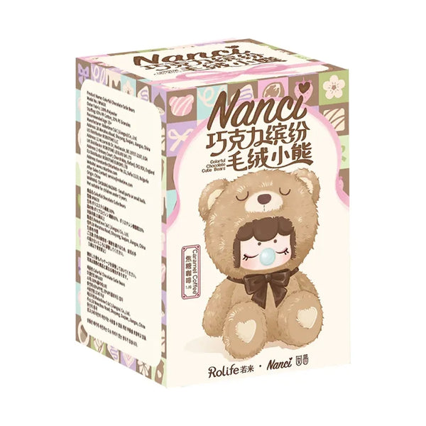BABY NANCI COLOURFUL CHOCOLATE CUTIE BEAR SERIES PLUSH BLIND BOX
