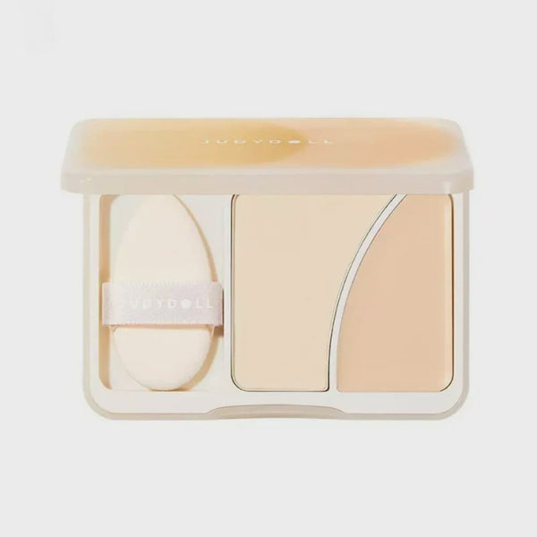 JUDYDOLL DUAL COLOR HOGHLIGHTER PALETTE 2 COLORS 02 WARM SUNLIGHT