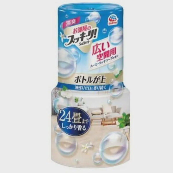 Earth Room Sukkiri Large Space Roomy Rich Soap Scent 400ml