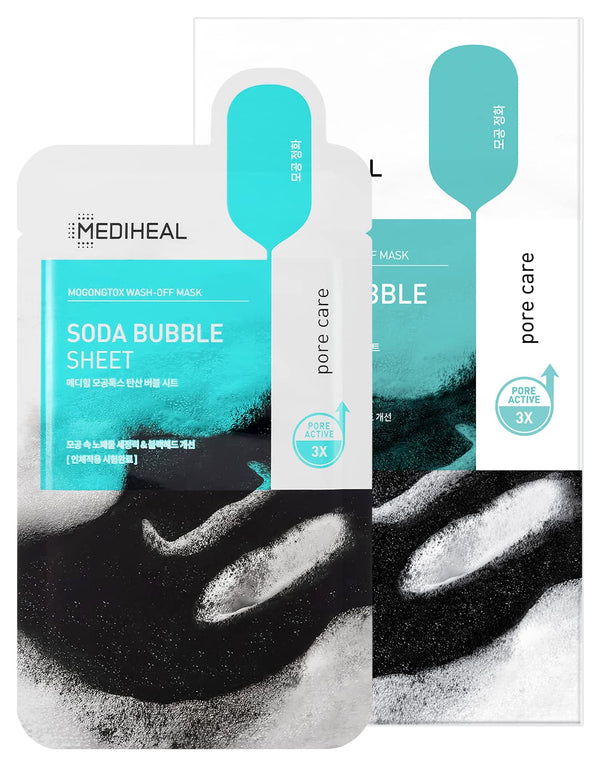 MEDIHEAL MOGONGTOX SODA BUBBLE MASK