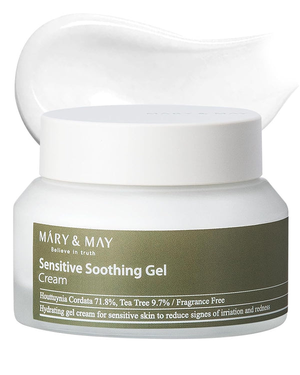 MARY &MAY SENSITIVE SMOOTHING GEL CREAM 70G