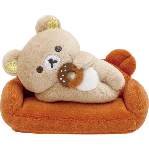 San-X Tenori Plush 2pcs Set - Rilakkuma Basic Rilakkuma Home Cafe