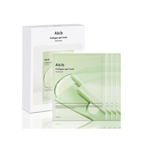 Abib COLLAGEN GEL MASK HEARTLEAF JELLY 4PCS