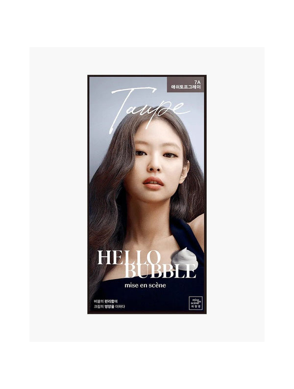 MISE EN SCENE HELLO BUBBLE FOAM COLOR- ASH TAUPE GRAY 7A 6 CARTONS