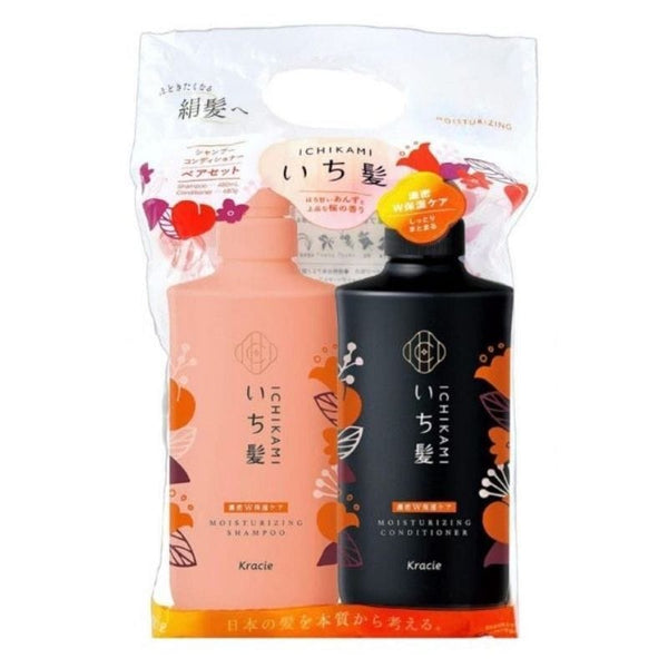 KRACIE ICHIKAMI MOISTURIZING CARE SHAMPOO CONDITIONER SET