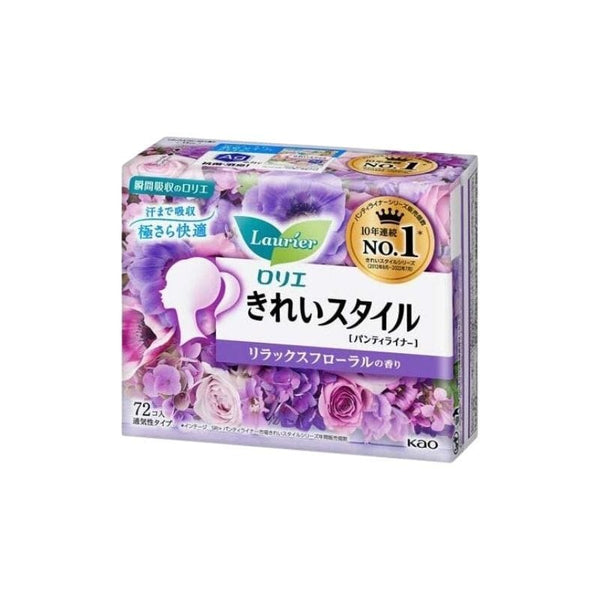 KAO JAPAN Laurier Beautiful Style Panty Panty Liner Pads 14cm 72 pads