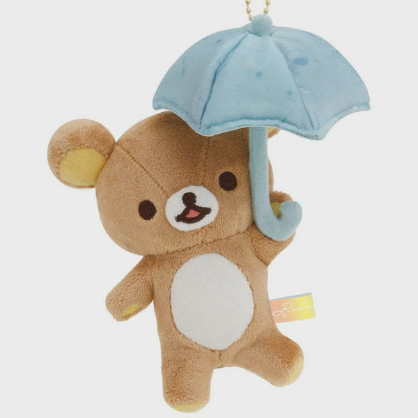 San-X Hanging Plush - Rilakkuma : Rainy Day to Sunny Umbrella