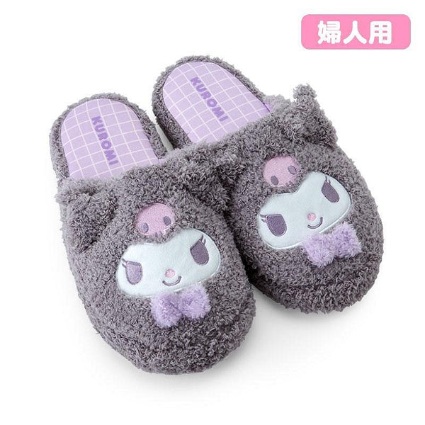 SANRIO KUROMI ADULT FACE SHAPED SLIPPERS