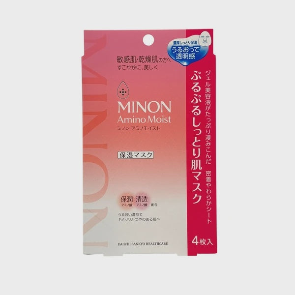 MINON AMINO MOIST SKIN MASK 4PCS