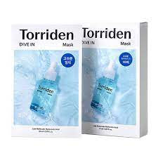 TORRIDEN DIVE-IN LOW MOLECULE HYALURONIC ACID MASK 10PCS