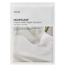 ANUA  HEARTLEAF CREAM MASK NIGHT SOLUTION 1PC