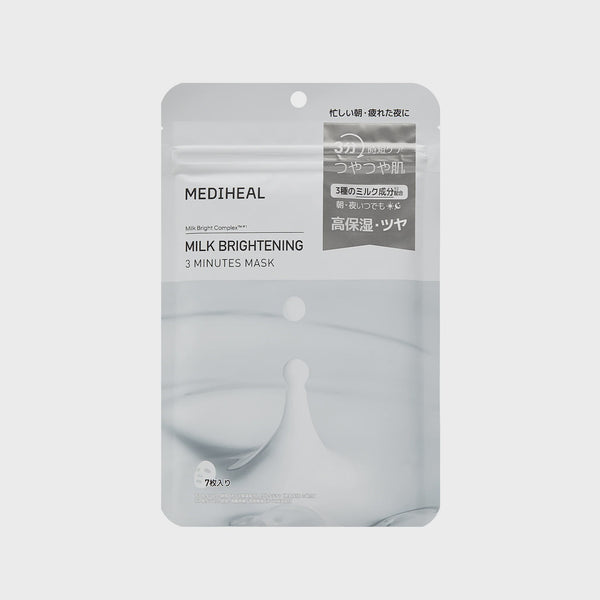 Mediheal Milk Brightening 3 Minute Sheet Mask 7PCS
