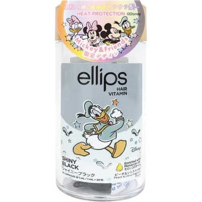 ELLIPS HAIR OIL BOTTLE TYPE 30 CAPSULE (BLACK/PEACH & CITRUS SCENT)DONALD