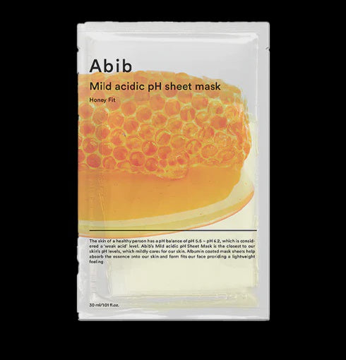 ABIB MILD ACIDIC PH SHEET MASK HONEY FIT 1PCS