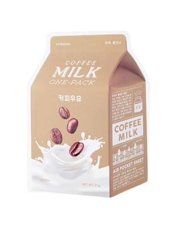 A'PIEU MILK ONE PACK MASK 1 PC - COFFEE