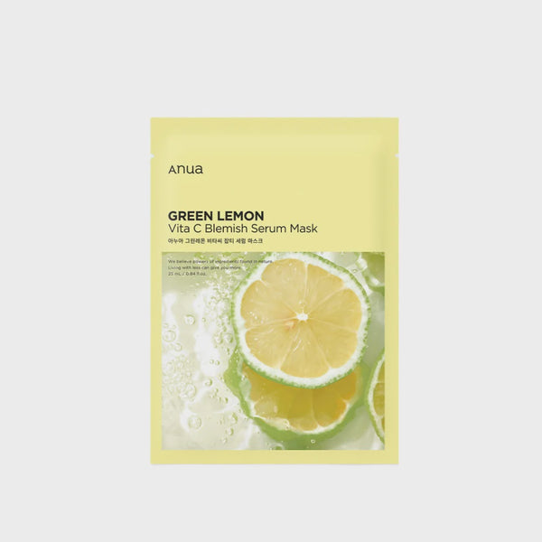 ANUA GREEN LEMON VITA C BLEMISH SERUM MASK 1PC