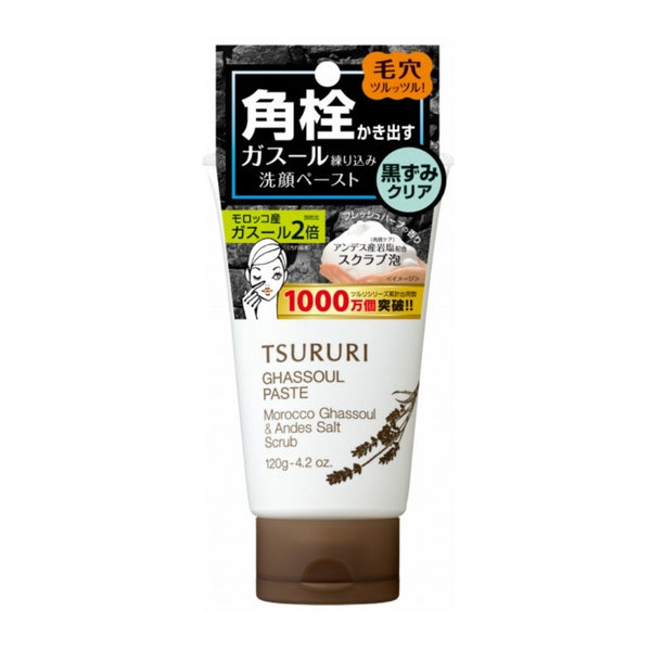 BCL TSURURI GHASSOUL FACE WASH PASTE BLACK HEAD 120G