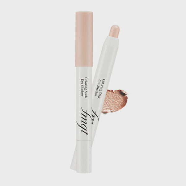 FMGT THE FACE SHOP  COLORING STICK EYESHADOW -  01 NEW WHITE PEACH 1.3G