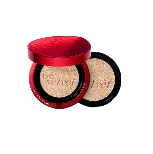 ESPOIR PRO TAILOR BE VELVET COVER CUSHION 4 BEIGE