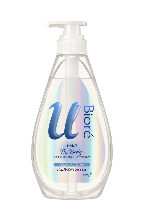 KAO BIORE U THE BODY GEL WASH PURELY SAVON 480ML