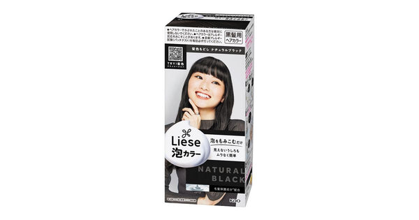 KAO LIESE PRETTIA BUBBLE HAIR COLOUR NATURAL BLACK