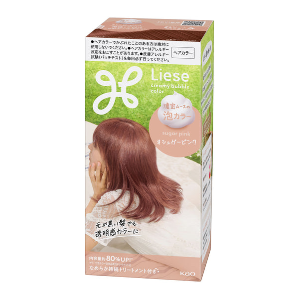 KAO Liese Bubble Colour - Sugar Pink 115ml