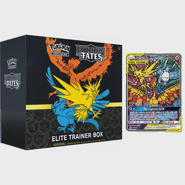 POKEMON TCG HIDDEN FATES ELITE TRAINER BOX