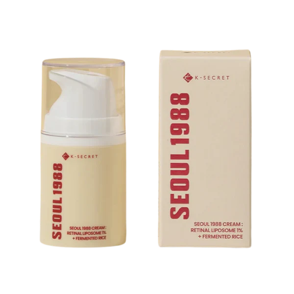 K-SECRET SEOUL 1988 Cream : Retinal Liposome 1% + Fermented Rice 50ML