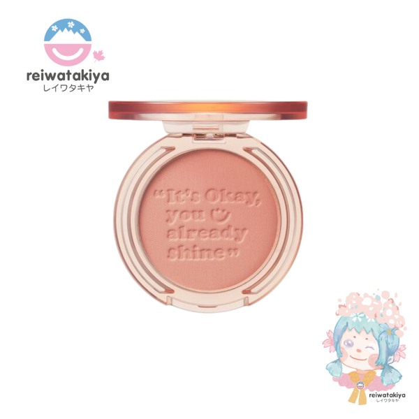 [PERIPERA] PURE BLUSHED SUNSHINE CHEEK 4.2G, 02 MILKTEA CORAL