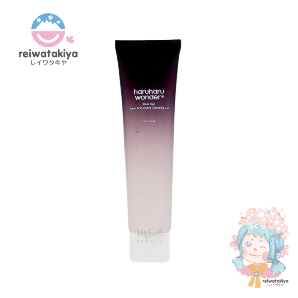 [HARUHARU WONDER] BLACK RICE TRIPLE AHA GENTLE CLEANSING GEL 100ML