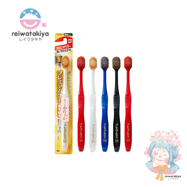 Premium Care Toothbrush, 6 Rows Regular Firm