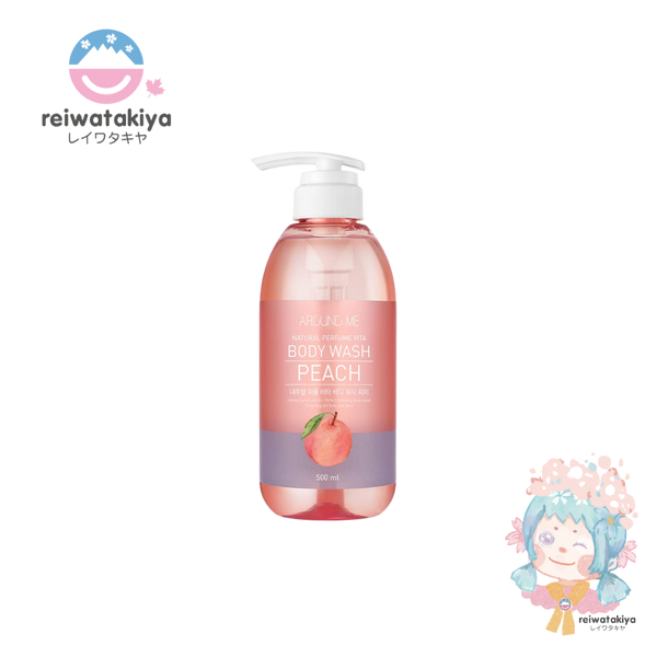 AROUND ME -- Perfume Vita Body Wash Peach 500ml