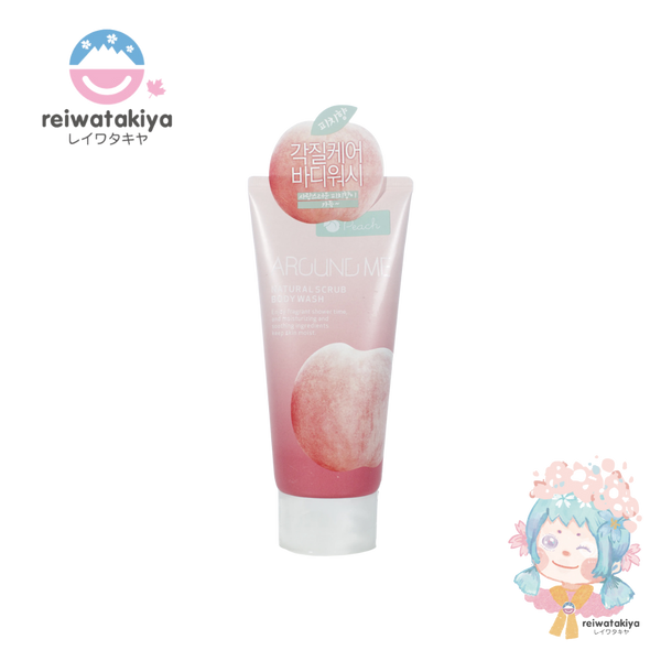 Stopped AROUND ME // Natural Soft Body Lotion Peach