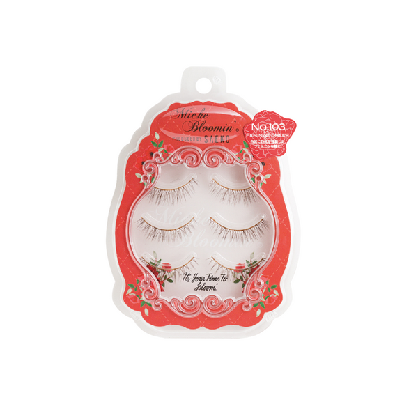 WELLNESS BEAUTE MISCH BLOOMIN NO.103 FEMININE SHEER 3 PAIRS