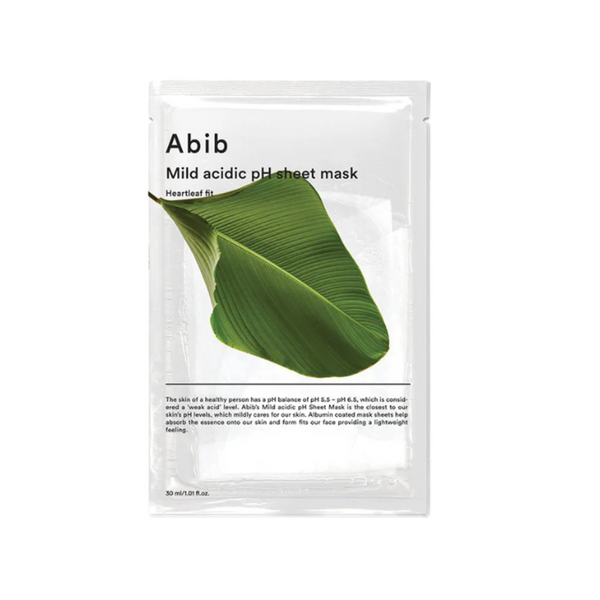 ABIB] MILD ACIDIC PH SHEET MASK HEARTLEAF FIT SET (30ML*10EA)