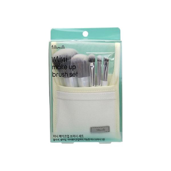 FILLIMILLI MINI MAKEUP BRUSH SET 5PCS