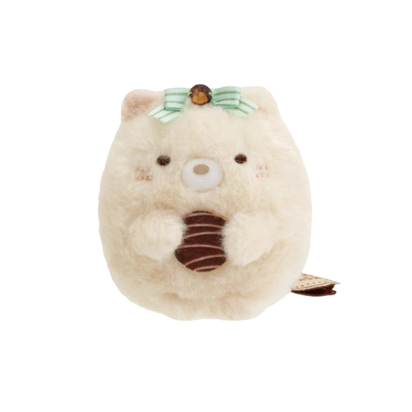 SUMIKKO GURASHI NEKO CAT MINI TENDIRU PLUSH DOLL CHOCOLATE FAIR SAN X