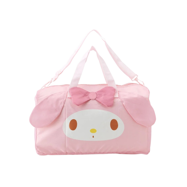 SANRIO MY MELODY FACE SHAPE BOSTON BAG TRAVEL BAG